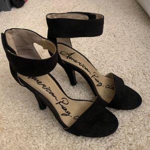 American Rag black ankle heel